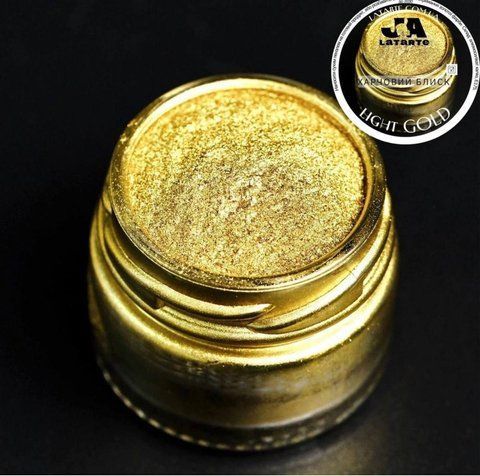 Харчовий блиск light GOLD - 5 гр 2724636489 фото