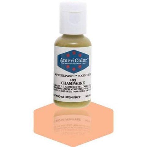 Харчовий гелевий барвник Americolor Champagne 21g 2cb-52b фото