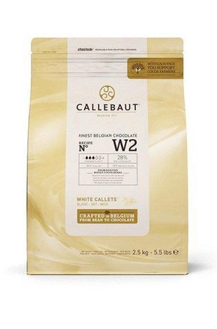 Шоколад білий Callebaut W2 2.5кг i8b-38b фото