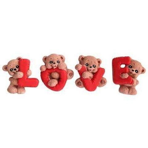 Набір кондитерських прикрас "Ведмедики LOVE i09-172 фото