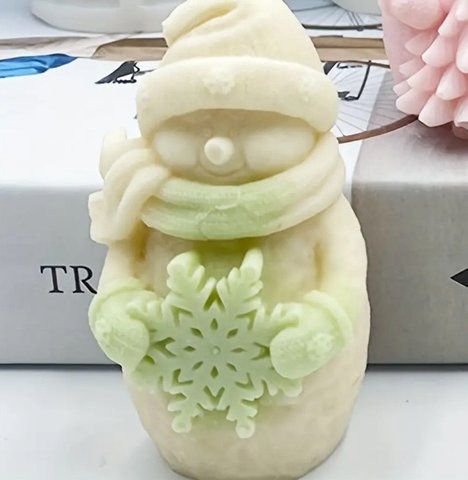 Силіконовий молд Сніговик 2297818636 фото